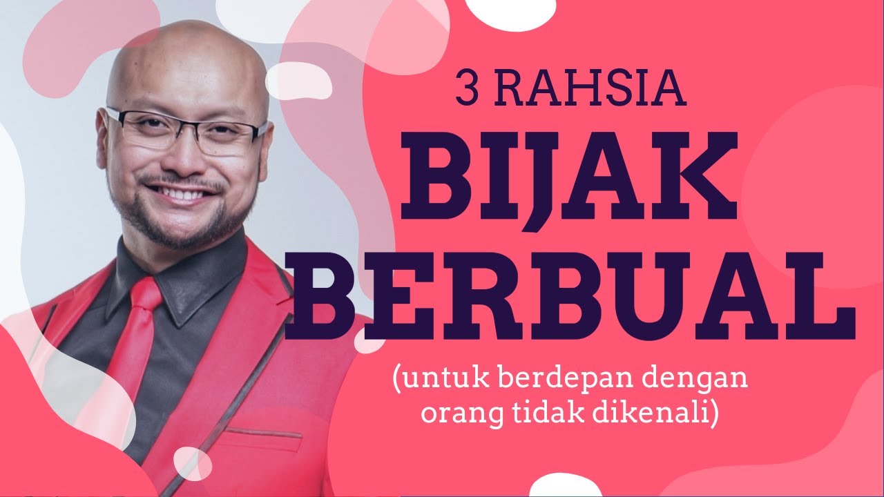 3 RAHSIA BIJAK BERBUAL