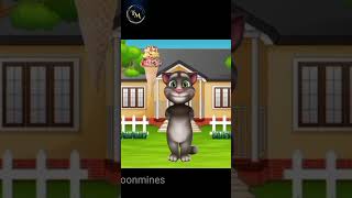 cat eat ice cream 🍦🍦  talking cat eat fun #shorts #talkingtom #cat screenshot 5