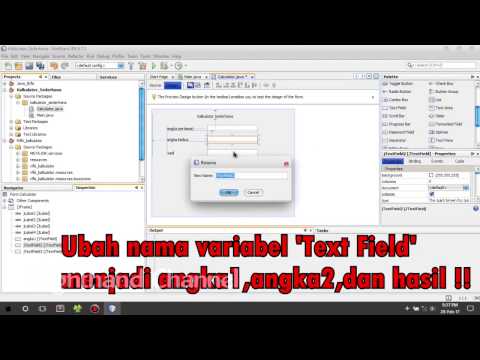 TUTORIAL Membuat Kalkulator