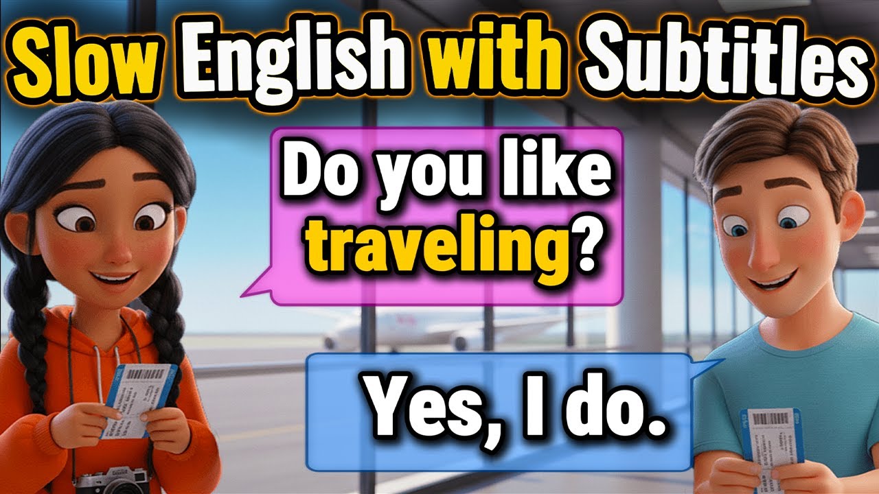 Learn English Listening 📚 Speaking Practice for Beginners 🚀 Travel Conversation ESL YouTube 🎧
