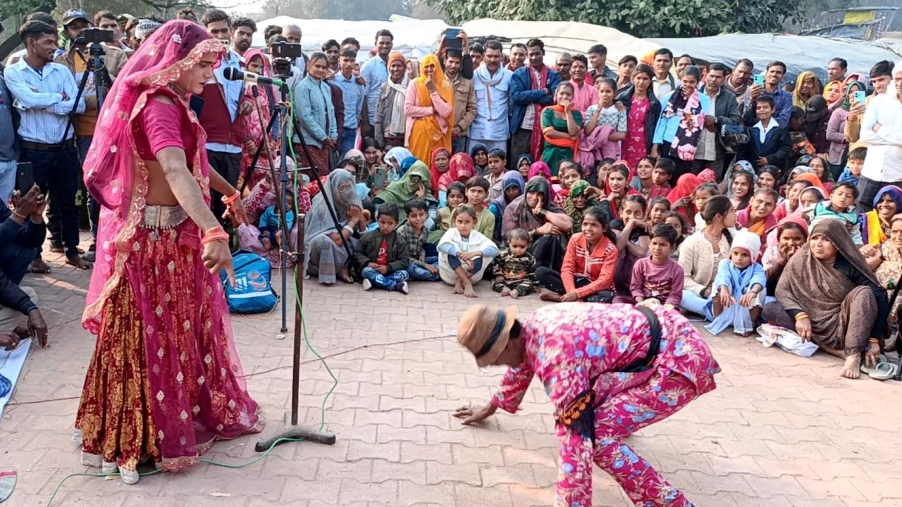  मेला हनुमतगढ़🤠🤠 जय बगाज माता 💯राजेश एंड प्रकाश रावला पार्टी बुंदेली कॉमेडी फोन नंबर📞9755735782