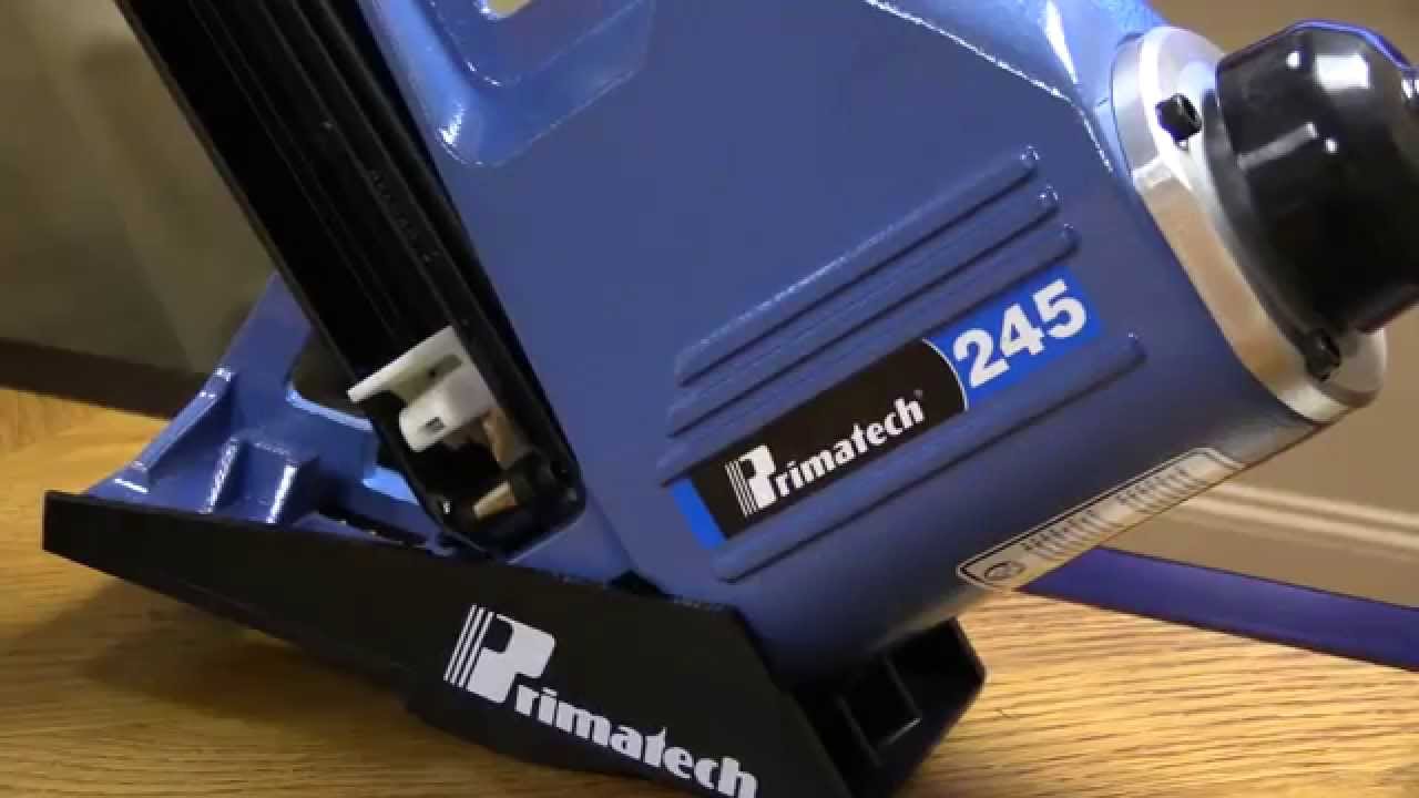 Reviewing the Primatech P245 Floor Nailer City Floor Supply YouTube