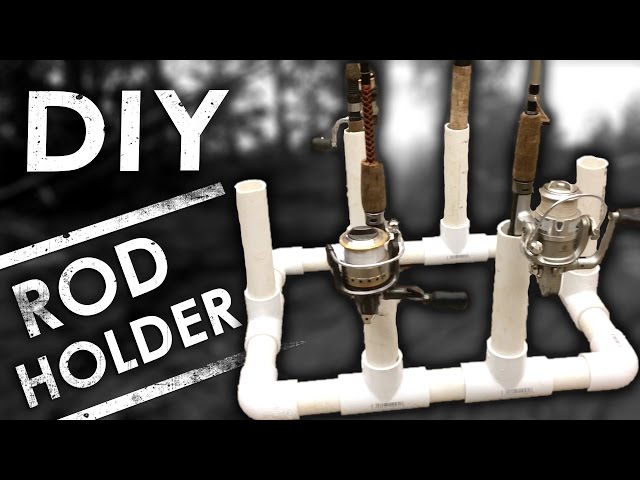 Easy DIY PVC Fishing Rod Holder & Organizer for Storage, The Sticks  Outfitter