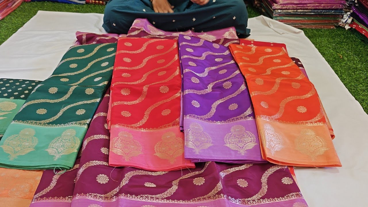 285Rs/-Bangalore Wholesale UGADHI SPL Silk Sarees/Single&Bulk Sarees Courier AVL/Shopping