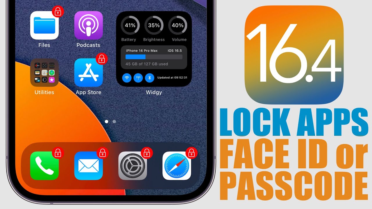 IOS 16 4 You Can Now Easily LOCK Apps With FACE ID Or PASSCODE ios-16-4-you-can-now-easily-lock-apps-with-face-id-or-passcode