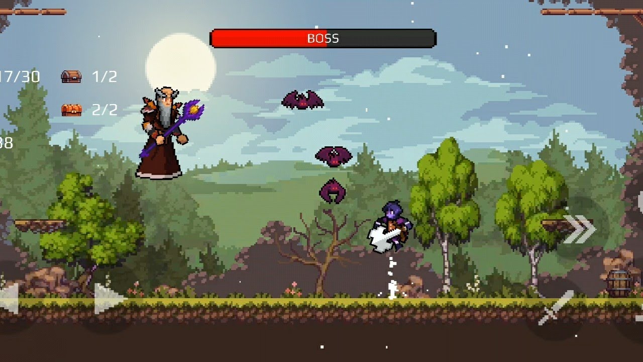 Apple Knight  World 1 - Level 10 