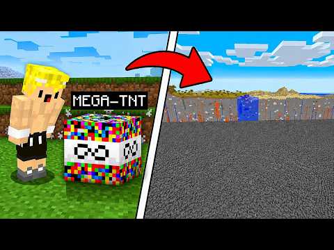 I Used ILLEGAL TNTs to Troll My Friends in Minecraft!