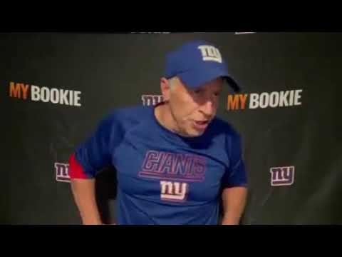 The New York Giants Post-Game Locker Room with Vic DiBitetto โ November 2, 2021.