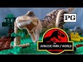 Jurassic Park/World- T-REX chase in lego