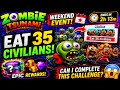 Zombie Tsunami Weekend Event Eat 35 Civilians Challenge Zombie Tsunami Weekend Event Eat 35 Civilians Challenge