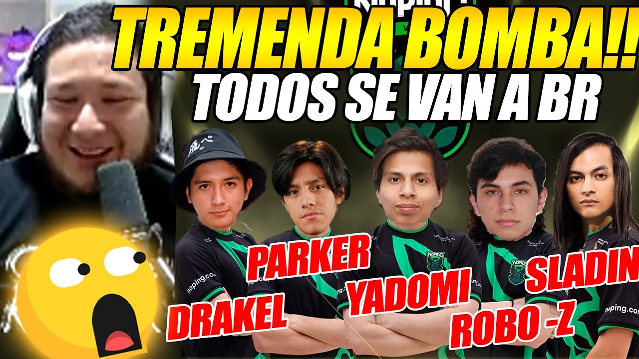 😲KINGTEKA REVELA NUEVO EQUIPO DE YADOMI Y PARKER!!😲 SE VAN A BRASIL AL COSTADO DE LA CASA DE NEYMAR