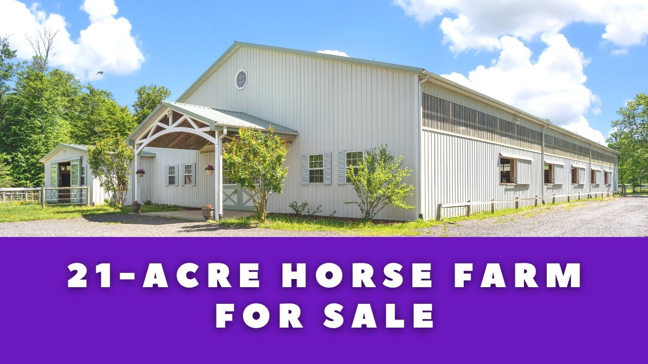21-Acre Horse Farm For Sale | Waldorf, Maryland