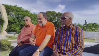 Pj Patterson - Peter Phillips - Mark Golding  holding a reasoning