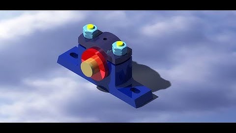 Plummer Block  | CATIA V5 & V6 | Part Design|Assembly-6