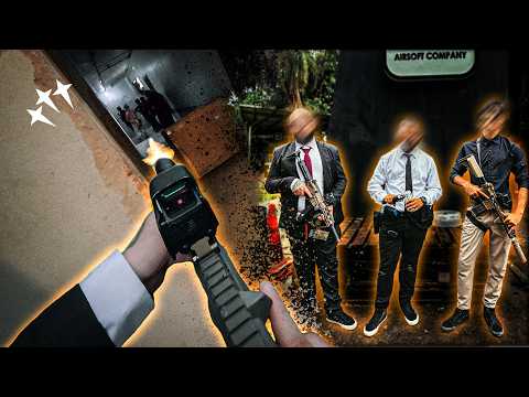 Secret Service Dominating in CQB at the #airsoft company