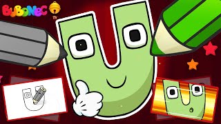 How To Draw Alphabet Lore We Draw Alphabet Lore Letter U