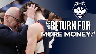 Dan Hurley Says Braylon Mullins Should Return To UConn For "More Money" Than The NBA...