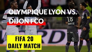 Check out this fifa 20 gameplay by dfmgaming! in match olympique lyon
will take on dijon fco the france ligue 1 matchday at groupama
stadium! ►...
