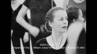Ethel Winter Teaches A Dance Class At SMU - 1970