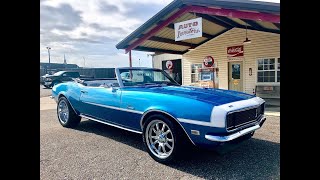 For Sale 1968 Chevrolet Camaro RS Convertible Restomod