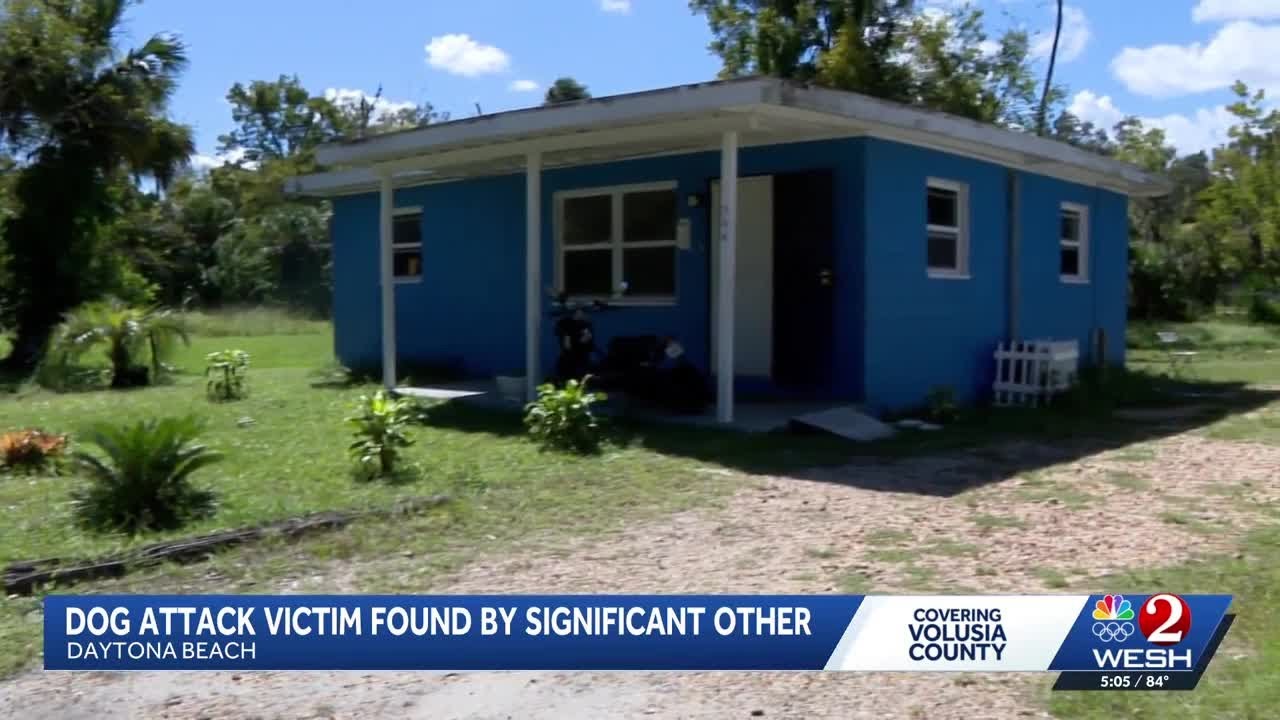 Dog attack victim found by significant other in Daytona Beach