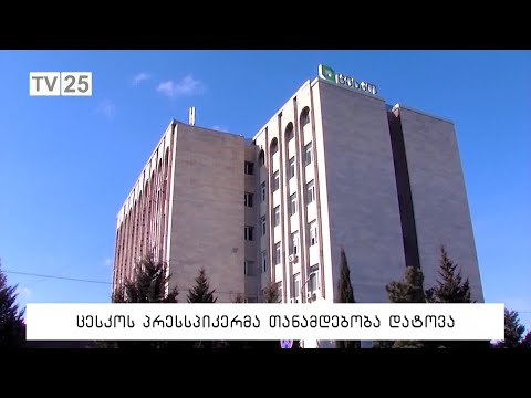 ცესკოს პრესსპიკერმა  ანა მიქელაძემ თანამდებობა დატოვა