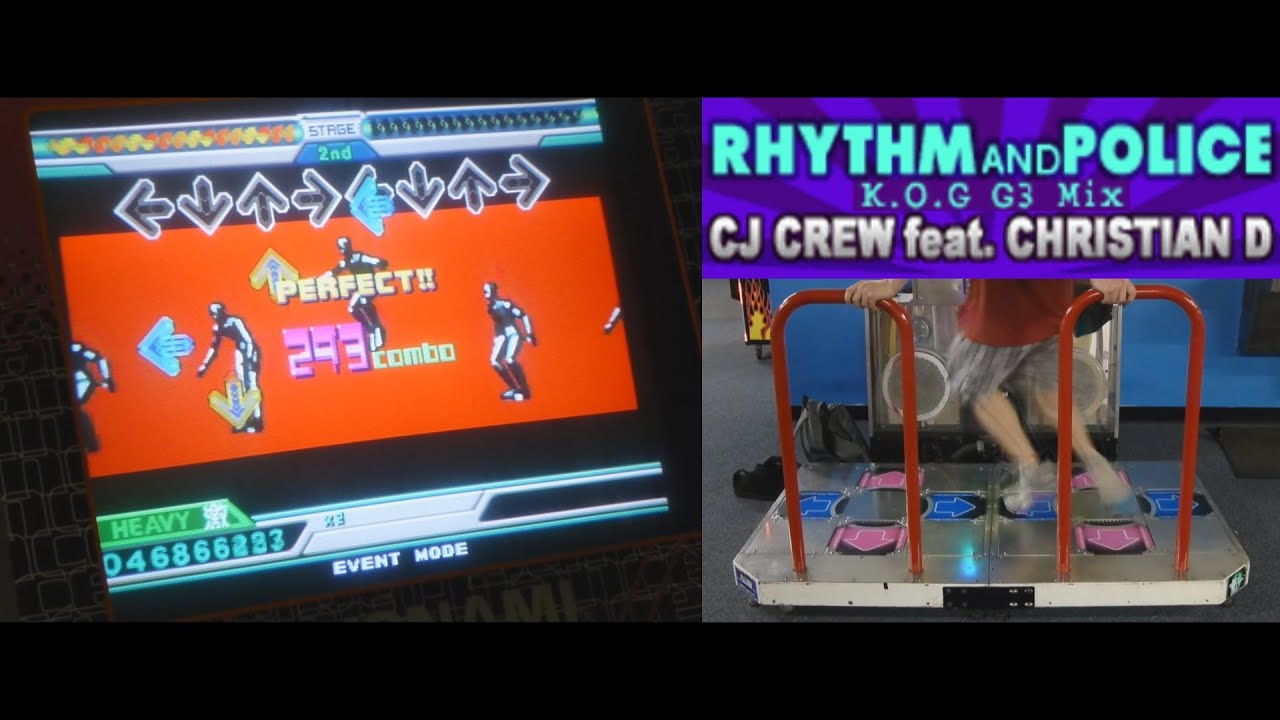Kon - RHYTHM AND POLICE (K.O.G G3 Mix) (Doubles Heavy) AAA on DDR