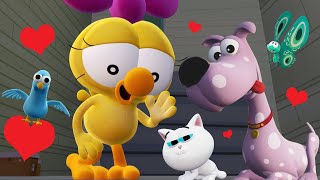 Sevimli Hayvan Çizgi Filmleri 😍😍😍🐶🦁🐥🦋 - Limon ile Zeytin  | Disney Channel - TRT Çocuk