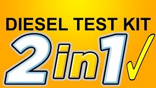 Test Kit Diesel Fuel Contamination: Quick Results, Easy to Use, Cheap.