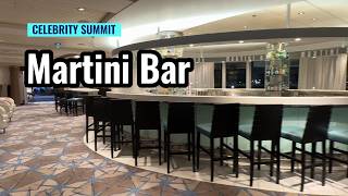Celebrity Summit Maritni Bar with Menus
