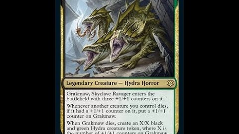 Deck #615   Grakmaw, Skyclave Ravager