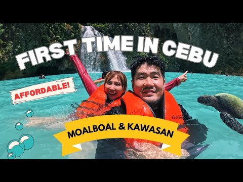 Sa Wakas! Korean Husband's First Cebu Tour! - Moalboal, Kawasan Falls, & Carcar Lechon