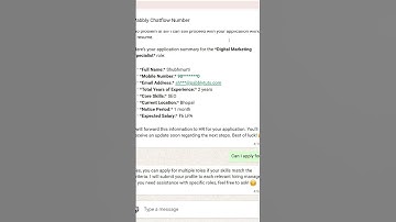 AI Recruitment Assistant — Screen Applicants & Help HR Schedule Interviews #officehacks