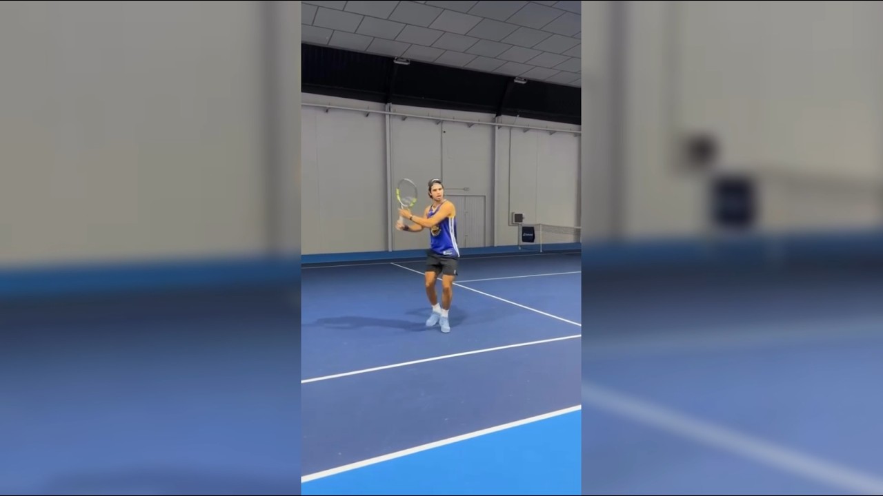 ATP 2026 - Carlos Alcaraz has resumed training with his right hand