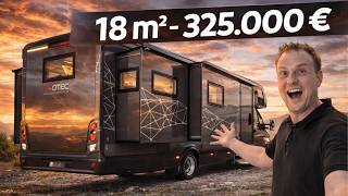 Luxury alcove with slide-outs: 18 m² in under 8 m – this is not a motorhome, this is an apartment!