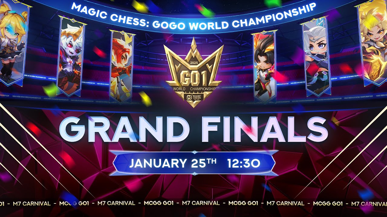 🔴LIVE | Magic Chess: Go Go World Championship Grand Finals | GO1 Grand Finals | ENG Stream