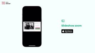 Zoho Show for iOS:  SlideShow Zoom