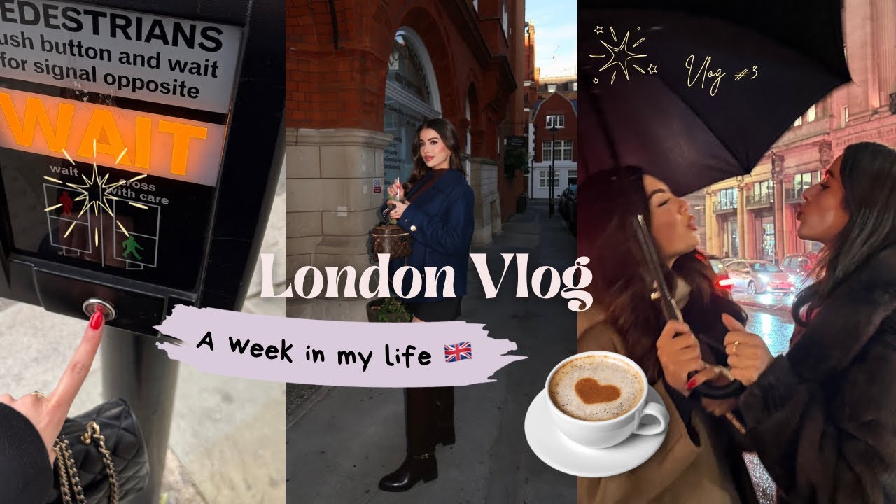 A week in London  🇬🇧🌧️
