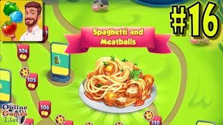 Let's Cook (Yummy Drop!) Extra Levels and Spaghetti Meatballs Recipe Gameplay #16 screenshot 2