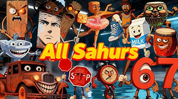 ALL SAHURS — Brainrot | Official Music Video (Epic Anime Opening 2025)