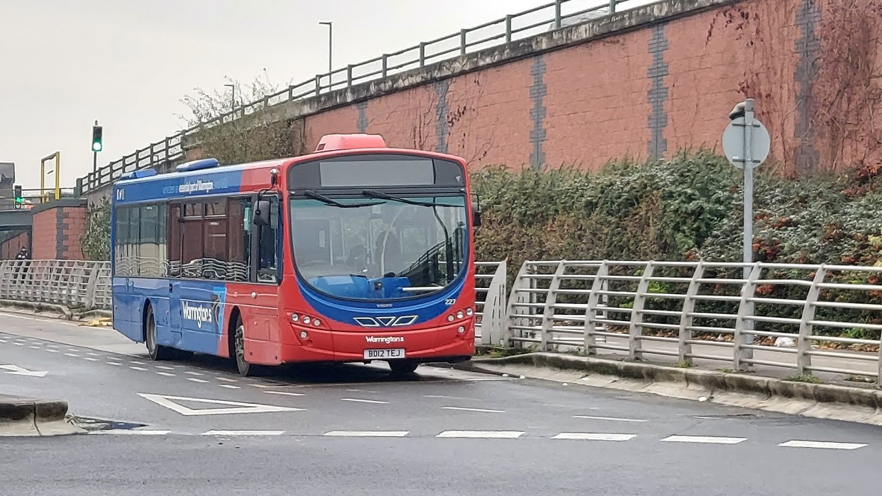 [🇬🇧UK] Warrington's Own Buses - Volvo B7RLE/Wright Eclipse Urban 2 #227 - [🚍17➡️OAKWOOD]