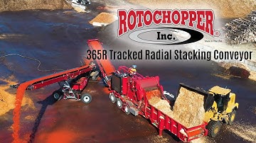 365R Tracked Radial Stacking Conveyor