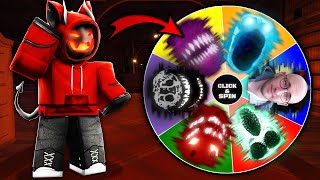 Random Wheel Decides My Mods In Roblox Doors...
