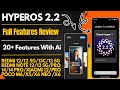 HyperOS 2.2 Full Features Review, 20+ Features, Running App's Animation, 15+ Ai Primium Features 