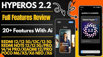 HyperOS 2.2 Full Features Review, 20+ Features, Running App