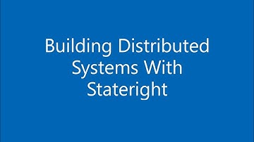 Building Distributed Systems With Stateright