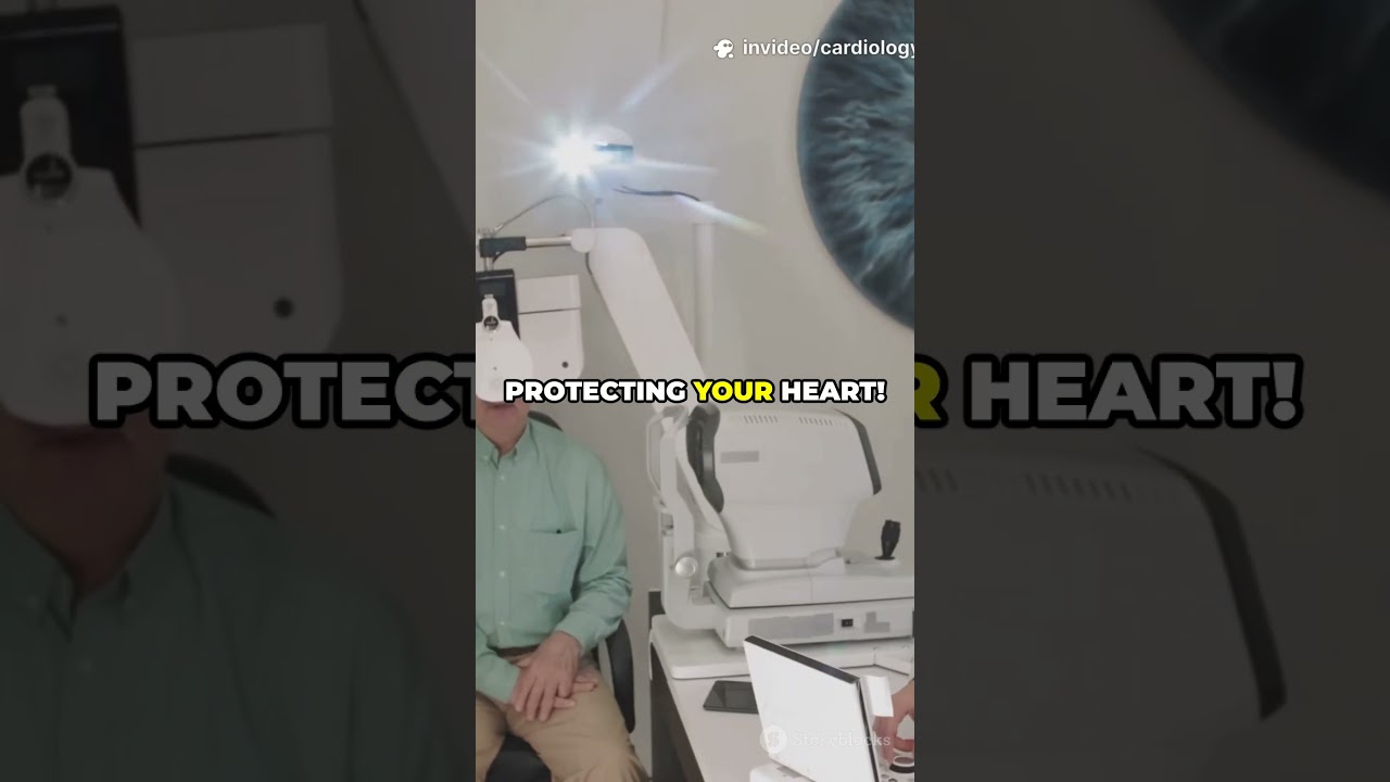 Eye Exams Your Heart's Secret Ally! 💖 #pencis #cardiology #heartdisease #eyes #eyestroke #facts