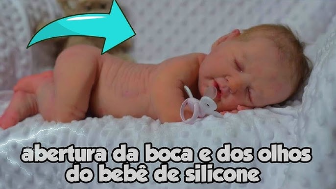 Bebe Reborn Silicone Solido Macio e Molinho - Dondoquinha Reborn - Bebê  Reborn