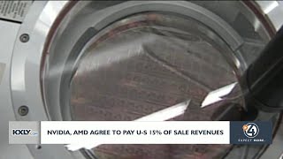 Nvidia, AMD to pay U-S 15% of sale revenues