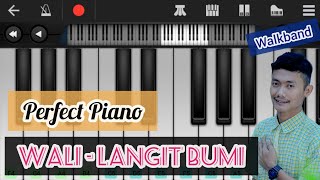 LANGIT BUMI - WALI | PERFECT CHORD PIANO (reff)